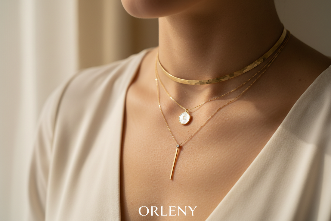 The Beauty of Layering Jewelry: Create a Look That Feels Uniquely Yours — By Orleny