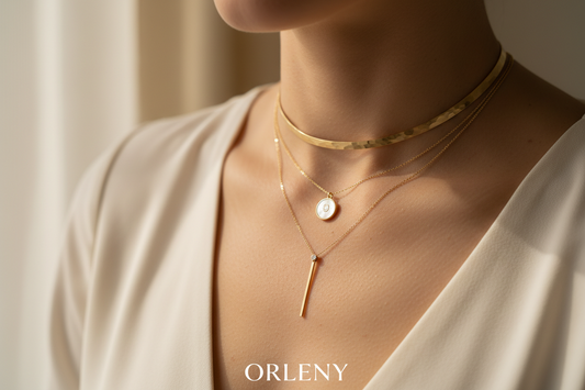 The Beauty of Layering Jewelry: Create a Look That Feels Uniquely Yours — By Orleny